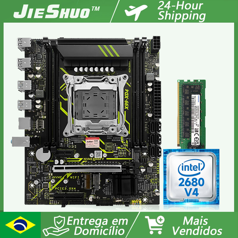 X99 Dual Cpu Motherboard Combo - Комплект для апгрейда: игровая материнская плата