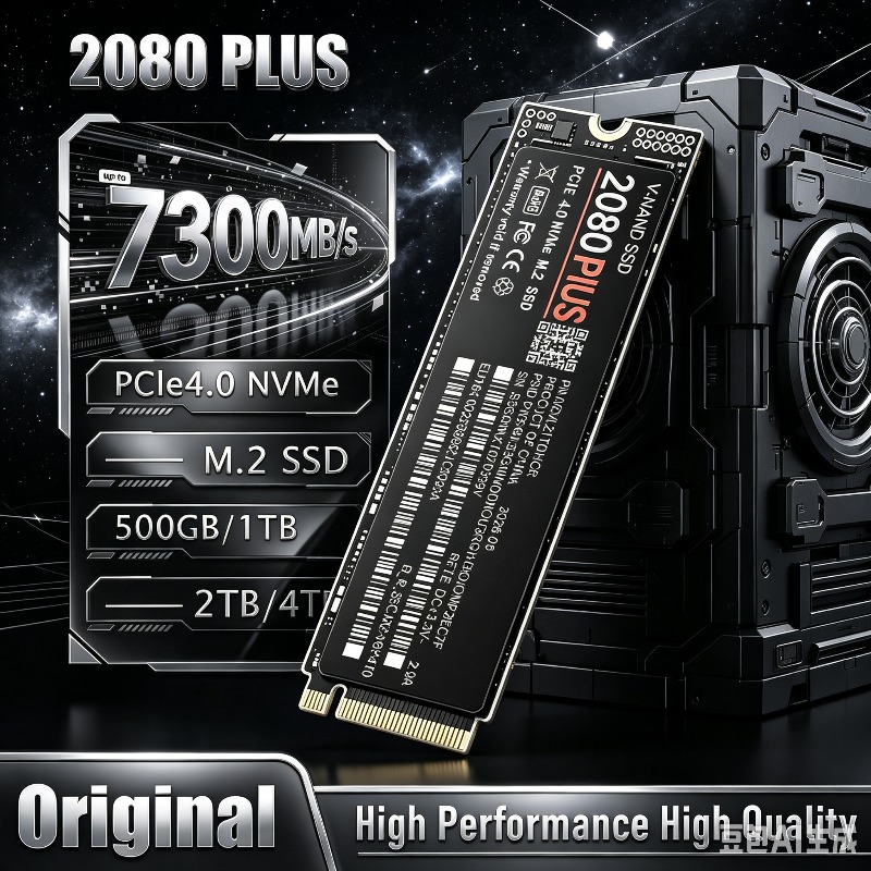 M.2 Nvme 4Tb Pcie 4.0 Ssd - НОВЫЙ 2080 PLUS NVMe M.2 2280