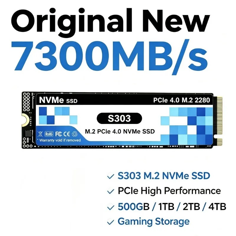 S303 500 ГБ-4 ТБ игровой внутр – обзор и цена M.2 Nvme 4Tb Pcie 4.0 Ssd