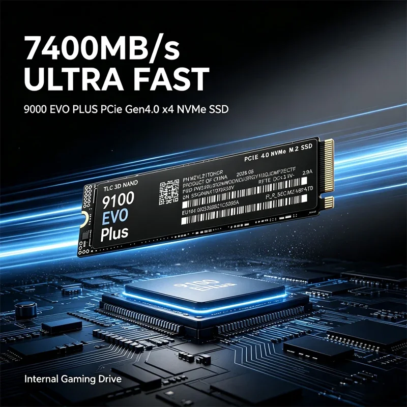 9100 EVO Plus M.2 NVMe SSD 1 Т – обзор и цена M.2 Nvme 4Tb Pcie 4.0 Ssd