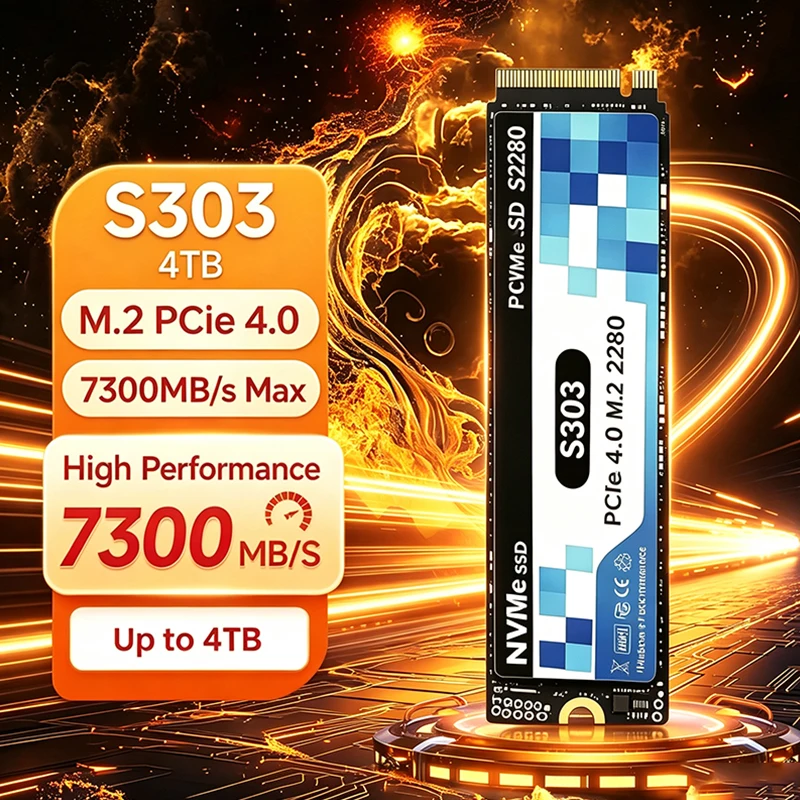 Новый оригинальный SSD S303 M. – обзор и цена M.2 Nvme 4Tb Pcie 4.0 Ssd