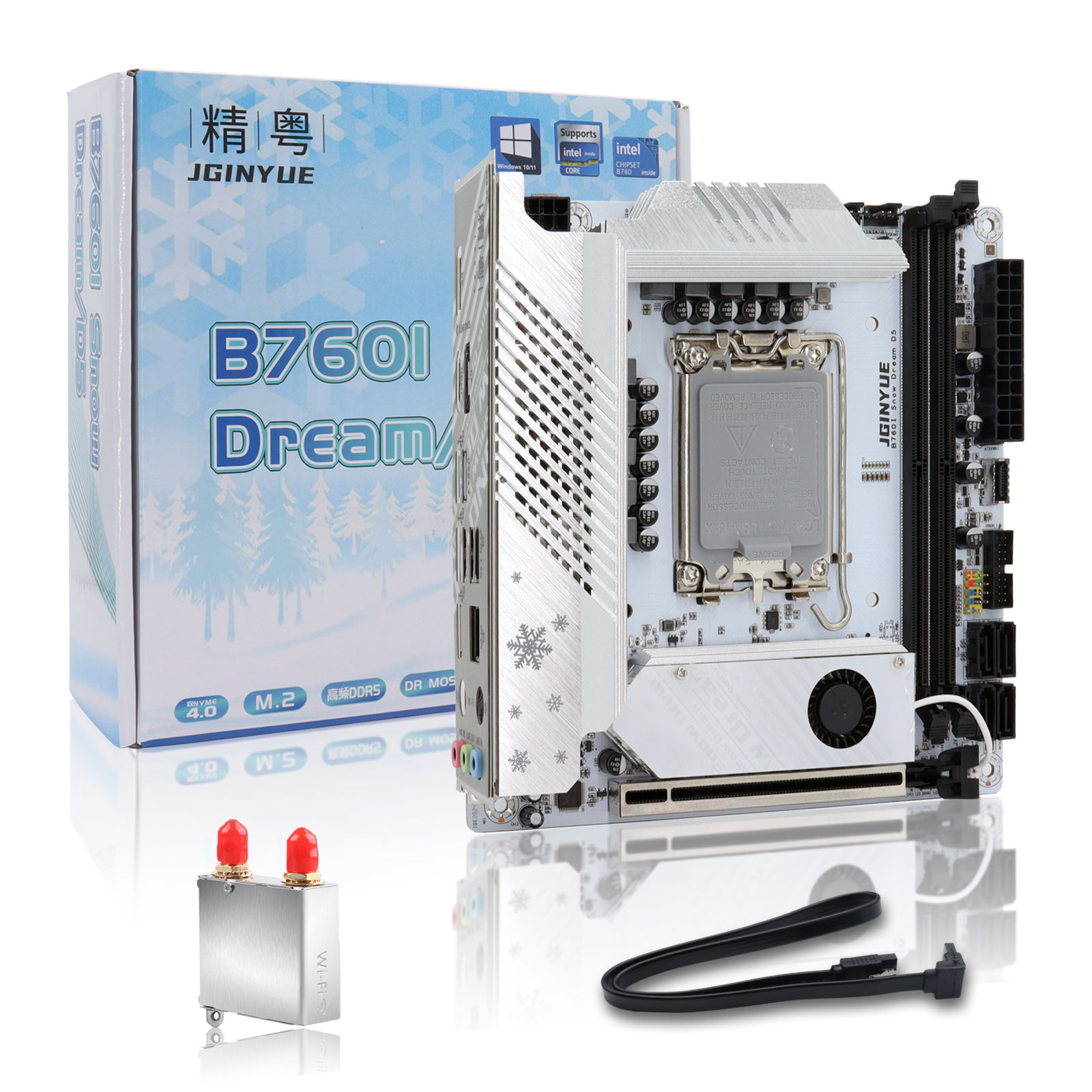 B760i ARGB WIFI DDR5 Материнск – обзор и цена Lga 1700 Ddr5 Itx Motherboard